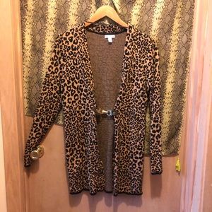 Cheetah cardigan
